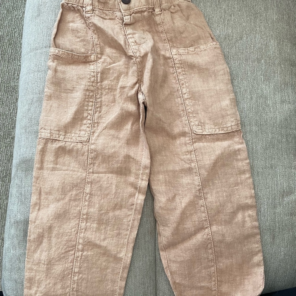 Zara Kids Casual Light Brown Pants
